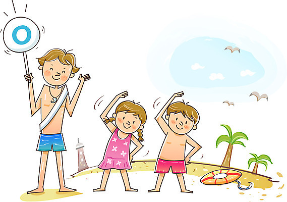 전신 나무 식물 동물 여자 남자 수영복 어린이 일러스트 물놀이 갈매기 등대 서기 들기 안전 사람 손짓 소녀 소년 20대 해변 10대 세명 야자수 손들기 스트레칭 팻말 원형 보호 예방 생활안전 안전수칙 규칙 튜브 물놀이안전 국내일러스트 AI파일 도형 옷 바다 컨셉 모션 청소년 놀이 조류 프레임 청년 운동 파일형식 벡터