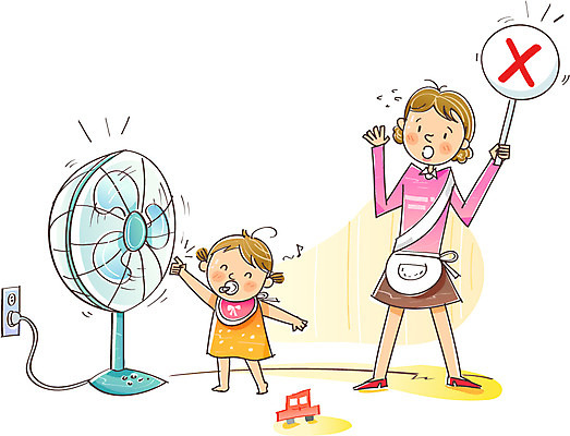 전신 여자 일러스트 자동차 표정 서기 안전 사람 20대 두명 장난감 앞치마 놀람 팻말 전선 금지 아기 선풍기 콘센트 보호 전기에너지 X 위험 예방 생활안전 안전수칙 규칙 조심 안전사고 전기안전 여자만 국내일러스트 AI파일 알파벳 감정 육상교통 컨셉 모션 프레임 청년 가전제품 에너지 사건 파일형식 벡터