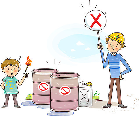 전신 모자 남자 어린이 일러스트 장난 불 서기 안전 사람 소년 20대 두명 10대 팻말 보호 X 안전모 헬멧 위험 폭발 성냥 예방 화재 생활안전 안전수칙 규칙 조심 기름통 불장난 남자만 국내일러스트 AI파일 자연요소 알파벳 잡화 컨셉 모션 청소년 프레임 통 청년 안전장비 보호장비 사건 파일형식 벡터