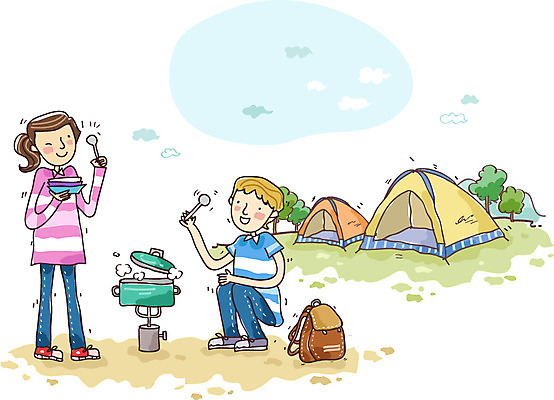 전신 나무 식물 라이프스타일 접시 커플 여자 남자 여유 해외여행 여행 가방 일러스트 수저 텐트 서기 미소 웃음 사람 앉기 20대 성인 야외 두명 라이프 친구 숟가락 캠핑 캠핑장 즐거움 취사 코펠 청년만 성인만 국내일러스트 AI파일 해외 식기 잡화 감정 관계 모션 레저 표정 캠핑도구 청년 생활 요리중 파일형식 벡터