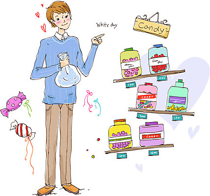 전신 응시 기념일 남자 행복 일러스트 화이트데이 데이이벤트 유리병 봉투 사탕 선물 한명 서기 미소 웃음 들기 사람 이벤트 20대 상점 전시 축하 가리킴 병 데이 남자만 남자한명만 성인남자만 청년만 청년남자만 청년남자한명만 성인한명만 성인남자한명만 성인만 국내일러스트 AI파일 1 식기 시선 감정 컨셉 모션 병_용기 디저트 표정 손짓 청년 파일형식 벡터