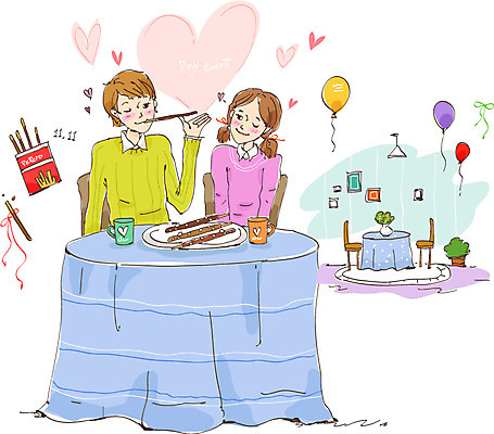 식물 접시 커플 여자 기념일 남자 행복 화분 액자 의자 일러스트 데이이벤트 탁자 조명 선물 사랑 미소 웃음 사람 앉기 이벤트 상반신 20대 두명 컵 과자 카페 머그컵 하트 축하 수줍음 데이 풍선 빼빼로 빼빼로데이 청년만 성인만 국내일러스트 AI파일 모양 식기 감정 가구 컨셉 관계 모션 디저트 표정 청년 상점 막대과자 파일형식 벡터