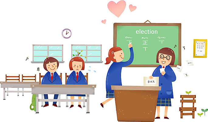전신 직업 학생 라이프스타일 여학생 여자 교육 행복 교복 시계 의자 일러스트 창문 학교 중학생 청소년 고등학생 함께함 알림판 서기 미소 웃음 사람 앉기 여러명 라이프 10대 친구 상자 스쿨라이프 십대라이프스타일 칠판 발표 투표 선거 책상 분필 투표용지 교탁 투표함 반장 반장선거 학급 여자만 십대만 십대여자만 국내일러스트 AI파일 옷 감정 가구 다수 컨셉 관계 모션 표정 생활 민주주의 초크 파일형식 벡터