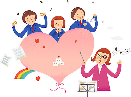 직업 학생 라이프스타일 여학생 여자 교육 행복 교복 악기 음악 무지개 연주 음표 일러스트 노래 학교 중학생 청소년 고등학생 수업 함께함 서기 미소 웃음 사람 여러명 상반신 성인 라이프 10대 스쿨라이프 십대라이프스타일 교사 하트 악보 음악교육 지휘봉 지휘자 지휘 리코더 캐스터네츠 여자만 국내일러스트 AI파일 자연요소 모양 기호 옷 감정 다수 컨셉 모션 문화예술 타악기 표정 생활 음악가 목관악기 파일형식 벡터