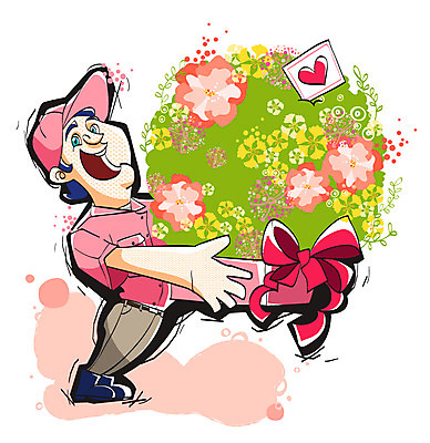 전신 식물 직업 캐릭터 기념일 남자 일러스트 홍보캐릭터 선물 한명 서기 미소 웃음 사람 이벤트 성인 상자 믿음 운송업 자신감 메시지 배달원 편지 배송 꽃배달 꽃상자 남자만 남자한명만 성인남자만 성인만 일러캐릭터 AI파일 카드프레임 1 꽃 감정 산업 모션 프레임 표정 파일형식 벡터