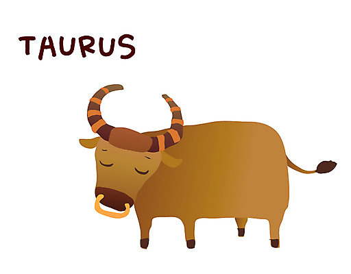 동물 아이콘 캐릭터 별 포유류 사람없음 별자리 운세 소 황소 별자리캐릭터 황소자리 2D아이콘 AI파일 자연요소 파일형식 벡터