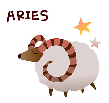 동물 아이콘 캐릭터 별 포유류 사람없음 별자리 운세 양 별자리캐릭터 양자리 2D아이콘 AI파일 자연요소 파일형식 벡터