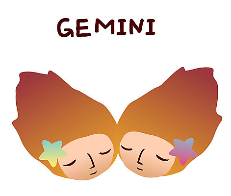 아이콘 캐릭터 별 얼굴 두명 신체부위 별자리 운세 쌍둥이 별자리캐릭터 쌍둥이자리 2D아이콘 AI파일 자연요소 가족 사람 파일형식 벡터