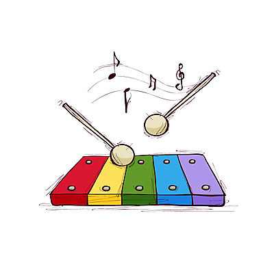클립아트 아이콘 교육 악기 음악 연주 음표 타악기 사람없음 높은음자리표 음악교육 실로폰 막대봉 실로폰채 2D아이콘 AI파일 기호 문화예술 파일형식 벡터