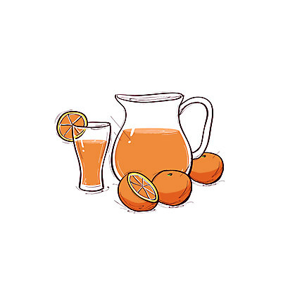 클립아트 아이콘 음료 오렌지 과일 잔 사람없음 컵 주스 병 과일주스 오렌지주스 음식아이콘 2D아이콘 AI파일 식기 음식 파일형식 벡터