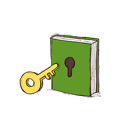 클립아트 아이콘 교육 열쇠 사람없음 책 구멍 잠금 보안 열쇠구멍 2D아이콘 AI파일 안전 파일형식 벡터