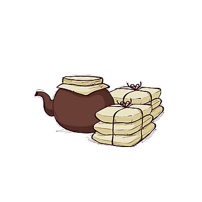 클립아트 아이콘 의학 사람없음 치료 약 한의학 한약 약탕기 보약 약첩 2D아이콘 AI파일 주방용품 파일형식 벡터