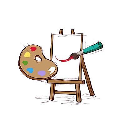 클립아트 아이콘 교육 종이 회화 미술 사람없음 물감 미술도구 붓 그리기 팔레트 이젤 그림 도화지 미술교육 2D아이콘 AI파일 모션 문화예술 말하기 오브젝트 파일형식 벡터