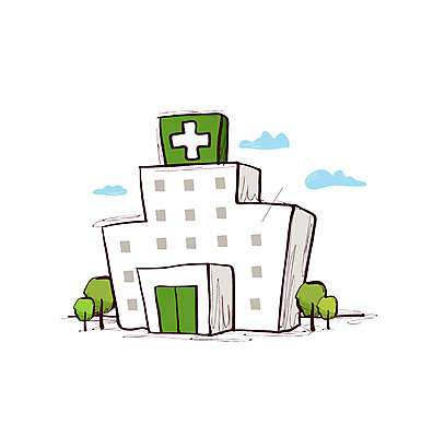 클립아트 나무 식물 구름 아이콘 건축물 하늘 출입구 병원 사람없음 건물 치료 문 건물아이콘 녹십자 의료기관 의료시설 2D아이콘 AI파일 자연요소 건축 의학 시설 십자 파일형식 벡터