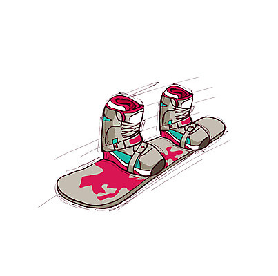 클립아트 아이콘 스포츠용품 스포츠 레저 겨울스포츠 사람없음 레포츠 스노우보드 보드 2D아이콘 AI파일 보드_스포츠 오브젝트 파일형식 벡터