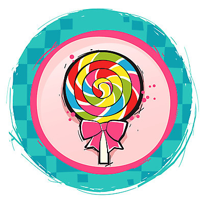 아이콘 기념일 리본 화이트데이 버튼 디저트 막대사탕 사탕 이벤트 사람없음 라벨 원형 2D아이콘 AI파일 도형 음식 데이이벤트 프레임 파일형식 벡터