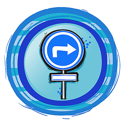 아이콘 시설물 기호 화살표 컬러 버튼 알림판 사람없음 파란색 라벨 표지판 원형 오른쪽 방향 도로표지판 위치 길안내 우회전 2D아이콘 AI파일 도형 문자 건축물 도로 안내 프레임 운전 파일형식 벡터