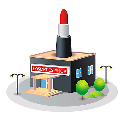 나무 식물 아이콘 건축물 건축 가로등 조명 사람없음 건물 뷰티 상점 화장품 립스틱 화장용품 뷰티샵 건물아이콘 화장품가게 2D아이콘 AI파일 공공시설 미용용품 파일형식 벡터