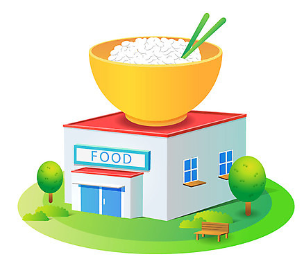 나무 식물 아이콘 건축물 건축 음식 벤치 의자 젓가락 밥 사람없음 건물 상점 식당 쌀 건물아이콘 밥그릇 쌀밥 2D아이콘 AI파일 그릇 가구 곡류 수저 파일형식 벡터