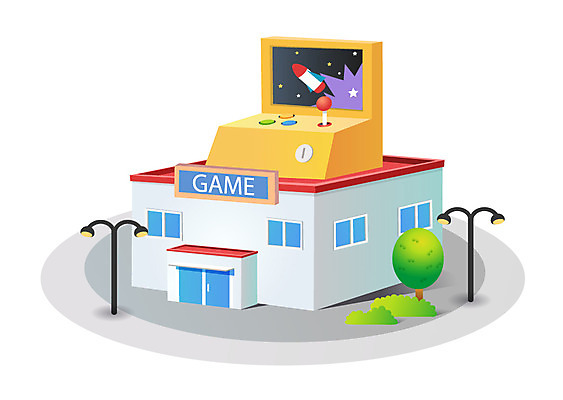 나무 식물 아이콘 건축물 건축 가로등 조명 사람없음 건물 상점 게임 게임기 건물아이콘 조이스틱 게임방 오락실 2D아이콘 AI파일 공공시설 놀이 파일형식 벡터