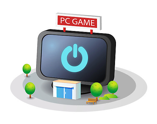 나무 식물 아이콘 건축물 건축 벤치 의자 사람없음 건물 컴퓨터 상점 모니터 게임 전원 전기에너지 건물아이콘 pc방 게임방 피씨방 2D아이콘 AI파일 가구 놀이 전자제품 에너지 파일형식 벡터