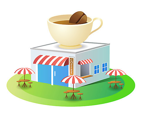 나무 식물 아이콘 건축물 건축 커피 음료 의자 탁자 잔 사람없음 건물 컵 상점 식당 카페 원두 파라솔 커피잔 건물아이콘 2D아이콘 AI파일 식기 가구 파일형식 벡터