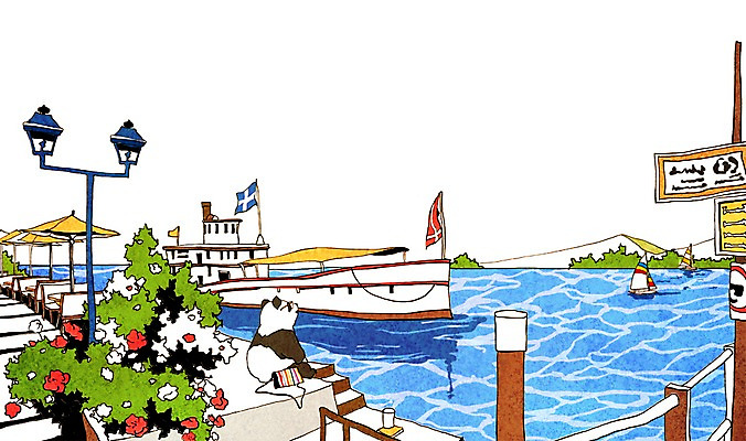 PSD 나무 식물 동물 해외 건축물 계절 건축 꽃 바다 백그라운드 가로등 일러스트 곰 포유류 조명 풍경 해변 사람없음 건물 물 여름 관광지 돛단배 판다 휴양지 선박 국내일러스트 자연요소 공공시설 여행 수상교통 배_교통 장소 파일형식