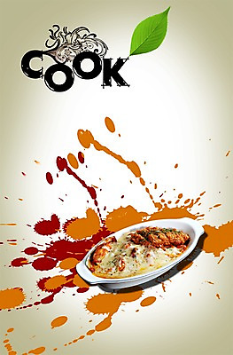 PSD 식물 편집이미지 그릇 식기 음식 외국문화 잎 나뭇잎 치즈 육류 요리 사람없음 튀김 돈가스 전단 음식전단 그라탱 이미지편집 문화 식재료 유제품 서양음식 커틀릿 홍보물 파일형식