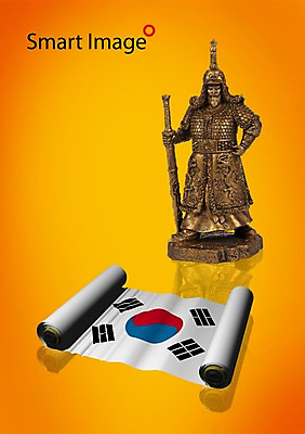 PSD 편집이미지 인형 사람없음 조형물 동상 모형 미니어처 깃발 국기 태극기 오브젝트 장군 이미지편집 직업 미술 기념물 파일형식