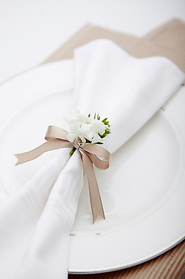 포토 JPG 스튜디오촬영 그릇 식기 접시 리본 생활용품 백그라운드 주방용품 실내 근접촬영 사람없음 장식 끈 테이블매트 국내포토 뷰포인트 내부 식탁보 오브젝트 파일형식