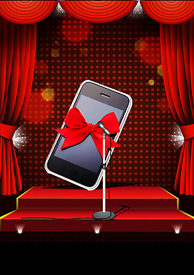 PSD 편집이미지 리본 무선통신 조명 정보기술 이벤트 사람없음 스마트폰 핸드폰 통신기기 무대 커튼 전화기 스마트 스탠드마이크 마이크 쇼 통화 이미지편집 음향기기 컨셉 통신 모션 기술 전자제품 스마트기기 기계 파일형식