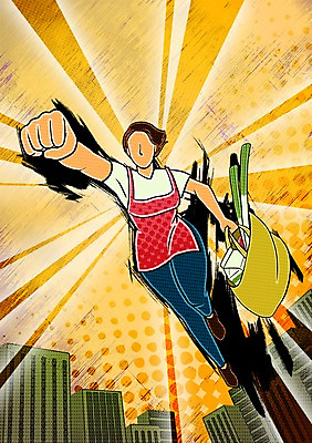 전신 PSD 여자 가사 일러스트 엄마 한국 한명 서기 사람 빌딩 성인 건물 장보기 파이팅 앞치마 주먹 자신감 장바구니 아줌마 주부 열정 여자만 여자한명만 성인여자만 성인만 국내일러스트 1 건축물 감정 아시아 중년 가족 모션 쇼핑 바구니 파일형식