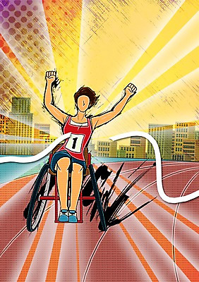 전신 PSD 여자 스포츠 유니폼 일러스트 운동선수 한국 한명 사람 앉기 빌딩 성인 건물 달리기 운동 파이팅 자신감 장애인 육상스포츠 휠체어 열정 육상선수 결승선 결승점 결승 여자만 여자한명만 성인여자만 성인만 국내일러스트 1 건축물 옷 감정 아시아 모션 건강 장애 파일형식