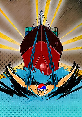 PSD 남자 스포츠 바다 올림픽 일러스트 하계올림픽 운동선수 한국 한명 사람 상반신 성인 운동 파이팅 수영 자신감 쇠사슬 열정 수영선수 선박 남자만 남자한명만 성인남자만 성인만 국내일러스트 1 감정 아시아 수상교통 모션 건강 수상스포츠 파일형식