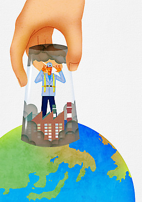 전신 PSD 손 남자 지구 일러스트 공장 자연현상 자연 유리병 노동자 굴뚝 한명 서기 사람 성인 건물 신체부위 피해 고통 오염 병 안전모 위험 자연재해 재해 대기오염 성인만 국내일러스트 직업 1 식기 건축물 감정 컨셉 공업 모션 병_용기 환경오염 헬멧 안전장비 생태계 파일형식