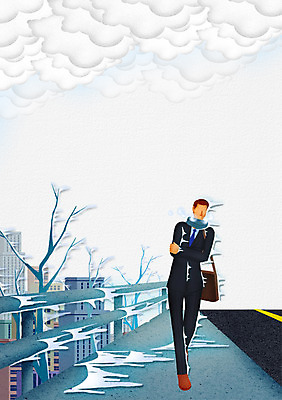 전신 PSD 구름 계절 남자 길 겨울 일러스트 비즈니스 자연현상 자연 거리 한명 서기 사람 빌딩 성인 건물 얼음 피해 고통 추위 비즈니스맨 위험 자연재해 재해 웅크림 가드레일 남자만 남자한명만 성인남자만 성인만 국내일러스트 자연요소 1 건축물 감정 컨셉 모션 직장인 생태계 파일형식