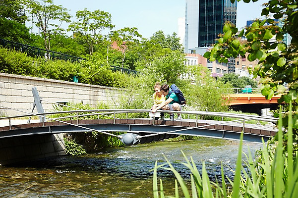 포토 JPG 주간 전신 서양인 외국인 나무 식물 백인 라이프스타일 커플 응시 여자 남자 커플라이프 여행 가방 배낭 서울 한국 미소 웃음 사람 앉기 손짓 빌딩 20대 성인 야외 두명 앞모습 강 여행객 가리킴 도시 개울 청계천 국내여행 가교 청년만 성인만 국내포토 자연요소 건축물 시선 잡화 아시아 뷰포인트 관계 모션 표정 인종 청년 건물 생활 랜드마크 파일형식