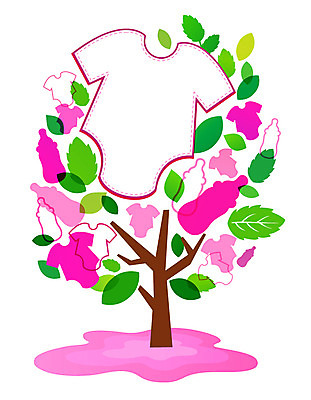 나무 식물 배너 옷 백그라운드 잎 일러스트 나뭇잎 안내 프레임 틀 사람없음 아기용품 우유병 젖병 병 알림 국내일러스트 AI파일 식기 병_용기 우유 오브젝트 파일형식 벡터