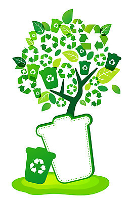 나무 식물 배너 백그라운드 잎 일러스트 나뭇잎 안내 프레임 틀 사람없음 자연보호 환경 재활용 쓰레기통 보호 알림 심볼 순환 분리수거 국내일러스트 AI파일 컨셉 모션 자연 친환경 파일형식 벡터