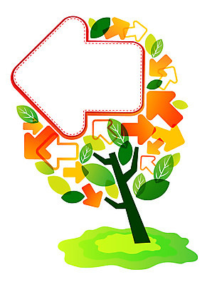 나무 식물 배너 화살표 백그라운드 잎 일러스트 나뭇잎 화살 안내 프레임 틀 사람없음 방향 알림 국내일러스트 AI파일 파일형식 벡터