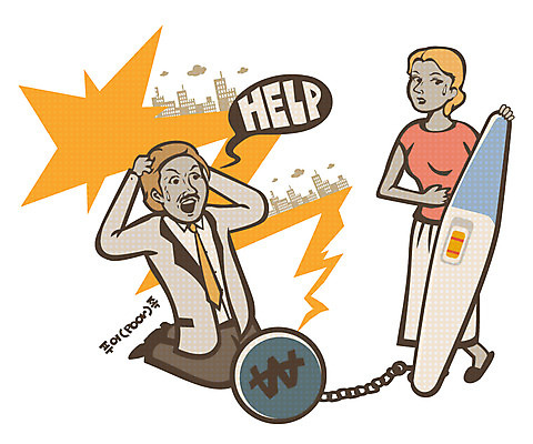 전신 여자 남자 말풍선 일러스트 비즈니스 엄마 빌딩 성인 두명 건물 부모 임신 육아 비즈니스맨 아빠 가난 푸어족 부족 낭비 과소비 부담 육아비용 임신테스트기 추 성인만 국내일러스트 AI파일 건축물 컨셉 가족 사람 의료용품 직장인 소비 신조어 파일형식 벡터