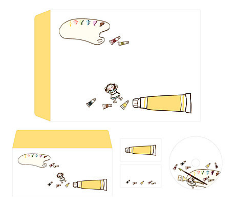 전신 템플릿 여자 어린이 명함 명함템플릿 봉투 서류봉투 편지봉투 미술 한명 소녀 세트 물감 미술도구 CD 붓 팔레트 패키지 CD자켓 봉투템플릿 우편봉투 여자만 여자한명만 어린이만 소녀만 소녀한명만 이미지템플릿 AI파일 1 문화예술 사람 편지 우편물 오브젝트 파일형식 벡터