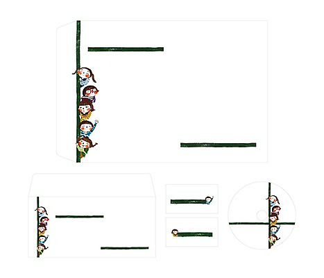 PSD 템플릿 여자 남자 어린이 명함 명함템플릿 봉투 서류봉투 편지봉투 소녀 소년 여러명 세트 CD 패키지 CD자켓 봉투템플릿 우편봉투 어린이만 이미지템플릿 다수 사람 편지 우편물 파일형식
