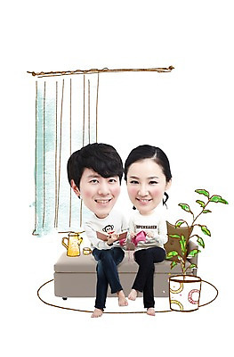 전신 PSD 식물 편집이미지 라이프스타일 부부 커플 여자 남자 화분 한쌍 커플라이프 쿠션 신혼부부 포토일러 주전자 미소 웃음 사람 앉기 동양인 성인 취미 두명 라이프 책 소파 독서 미니어처 한국인 커튼 쌍 뜨개질 털실 실 인물미니어처 SD캐릭터 성인만 이미지편집 캐릭터 의자 관계 모션 주방용품 표정 인종 생활 모형 신혼 파일형식