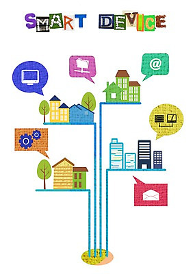 PSD 나무 식물 라이프스타일 말풍선 일러스트 통신 주택 정보기술 빌딩 사람없음 건물 라이프 정보 회로판 스마트 IT라이프 편리함 소통 국내일러스트 건축물 컨셉 기술 생활 파일형식