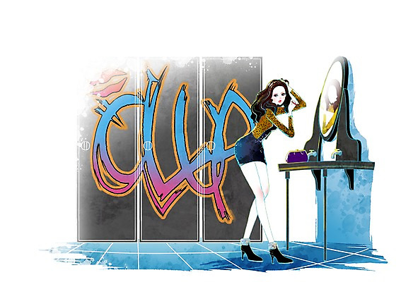 전신 PSD 모델 우먼라이프 라이프스타일 여자 패션 포즈 일러스트 한명 서기 미소 웃음 사람 성인 라이프 화장 클럽 화장대 여자만 여자한명만 성인여자만 성인만 국내일러스트 1 가구 모션 표정 생활 뷰티 파일형식