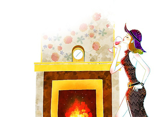 PSD 모델 모자 우먼라이프 라이프스타일 계절 여자 패션 포즈 겨울 와인잔 술잔 일러스트 불 잔 주류 한명 서기 사람 성인 라이프 컵 와인 알코올 난로 벽난로 여자만 여자한명만 성인여자만 성인만 혼족 국내일러스트 자연요소 1 식기 잡화 음료 모션 생활 난방기 싱글라이프 파일형식