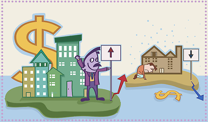 PSD 남자 화살표 일러스트 부동산 화살 아파트 주택 미소 웃음 사람 빌딩 성인 두명 건물 금융 경제 달러 물방울무늬 화폐기호 하락 방향 재테크 상승 분양 인하 집값상승 집값하락 남자만 성인남자만 성인만 국내일러스트 건축물 기호 컨셉 돈 무늬 표정 재산 화폐 집값 파일형식