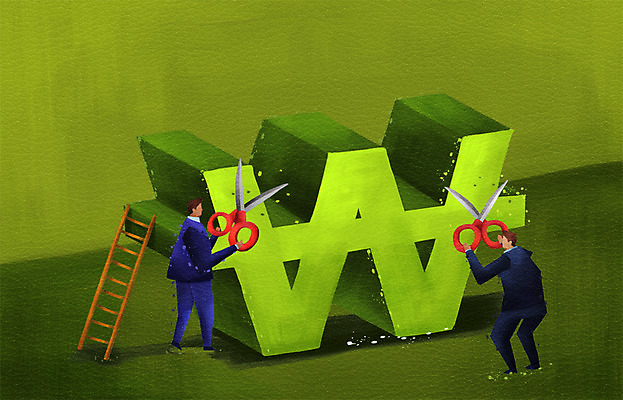 전신 PSD 남자 일러스트 비즈니스 사다리 협력 가위 함께함 서기 사람 정장 성인 두명 금융 경제 직장인 비즈니스맨 원화 화폐기호 목표 계획 동료 열정 가위질 남자만 성인남자만 성인만 국내일러스트 직업 기호 옷 감정 컨셉 돈 관계 모션 문구용품 가위_도구 도구 화폐 파일형식