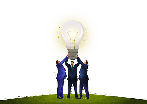 전신 PSD 남자 생각 일러스트 비즈니스 전구 협력 아이디어 함께함 서기 사람 정장 성인 세명 직장인 비즈니스맨 목표 계획 동료 백열등 열정 남자만 성인남자만 성인만 국내일러스트 직업 옷 감정 컨셉 관계 모션 조명 파일형식